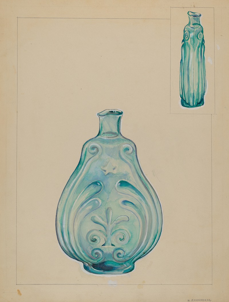 A. Zaidenberg - Glass Bottle
