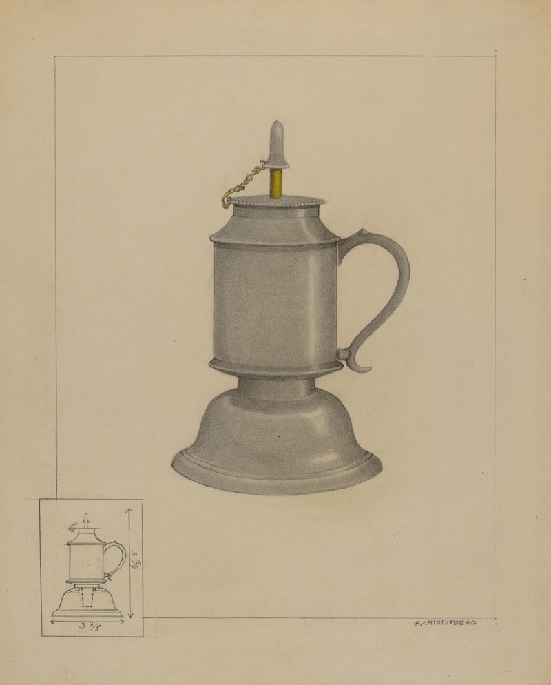 A. Zaidenberg - Petticoat Lamp