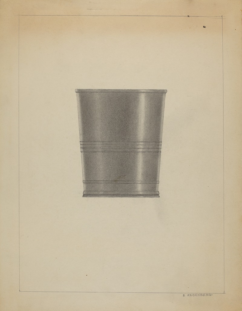 A. Zaidenberg - Pewter Beaker