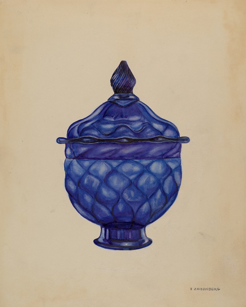 A. Zaidenberg - Sugar Bowl with Cover