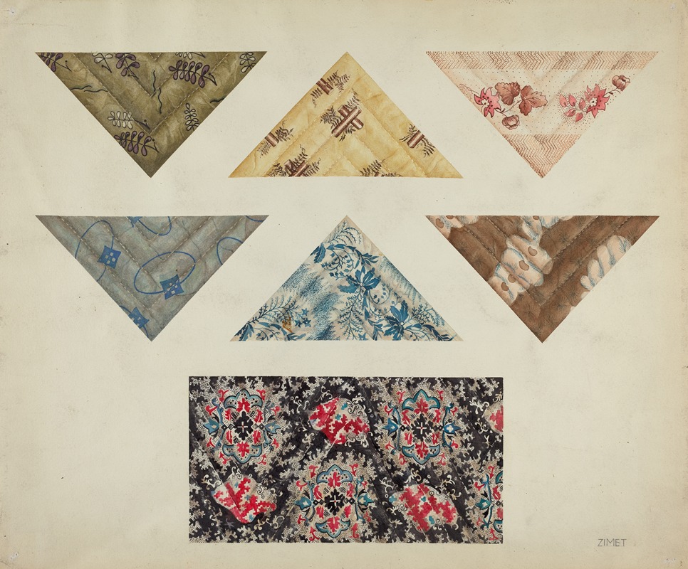 A. Zimet - Patchwork Quilt