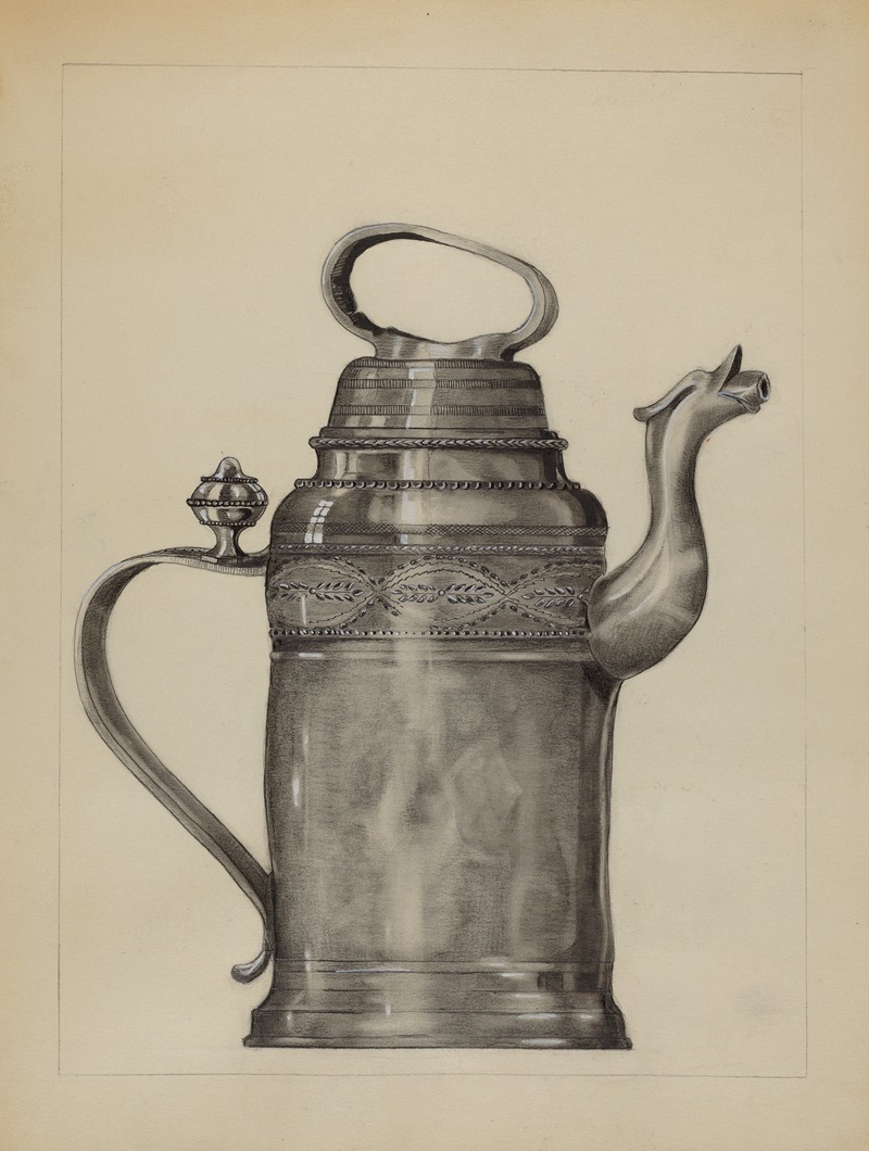 A. Zimet - Pewter Pitcher