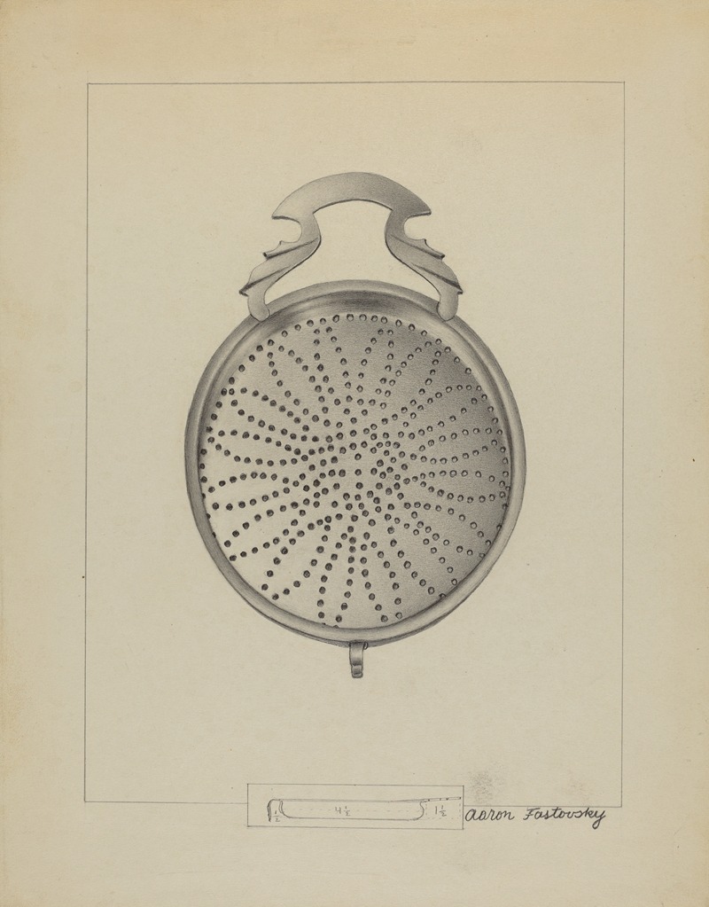 Aaron Fastovsky - Silver Punch Strainer