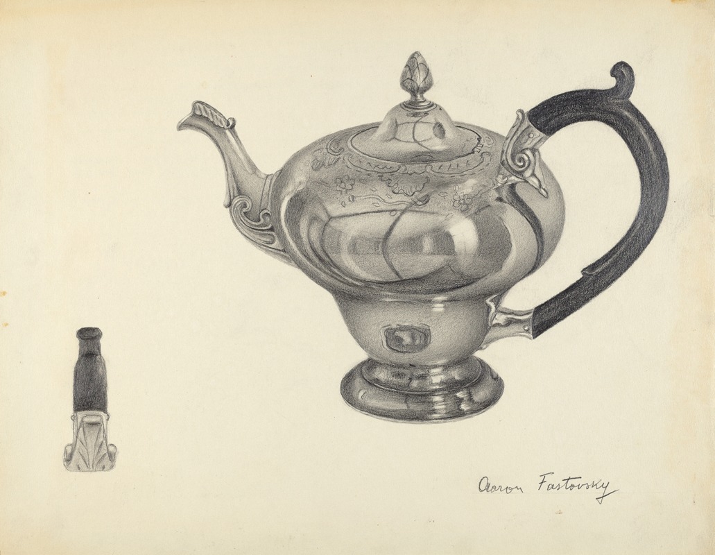 Aaron Fastovsky - Silver Teapot