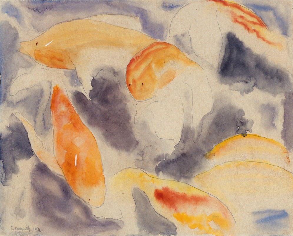 Charles Demuth - Fish Series, No. 4