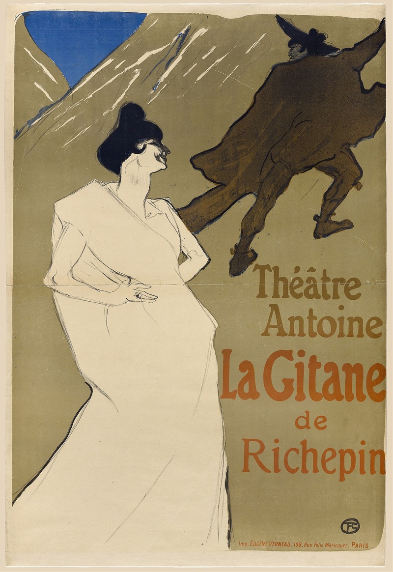 Henri de Toulouse-Lautrec - La Gitane