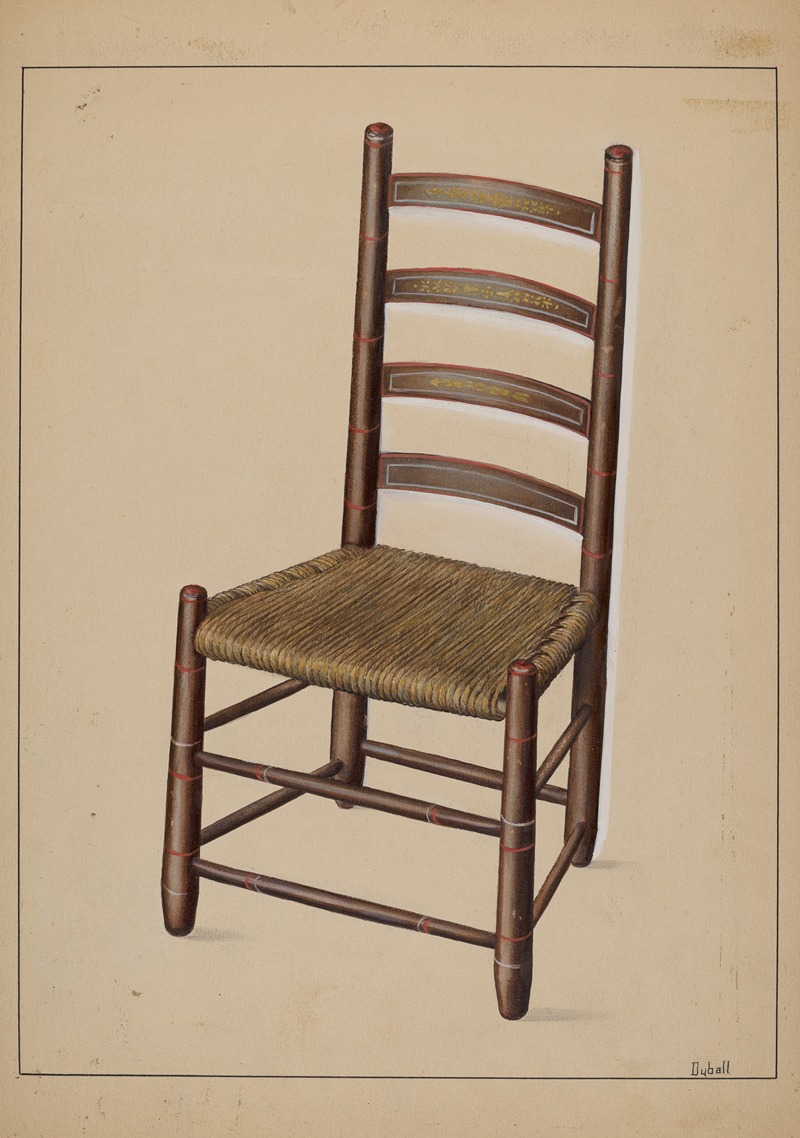 Adelaide Dyball - Ladder Back Chair