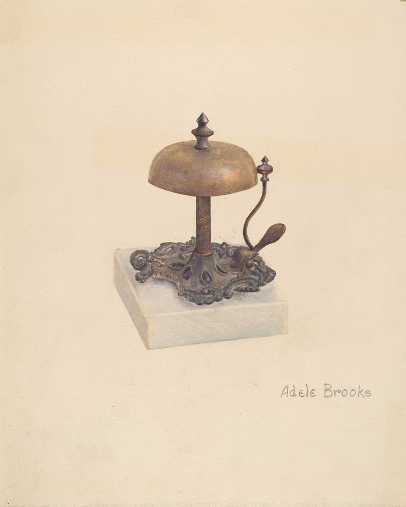 Adele Brooks - Cast Iron Table Bell