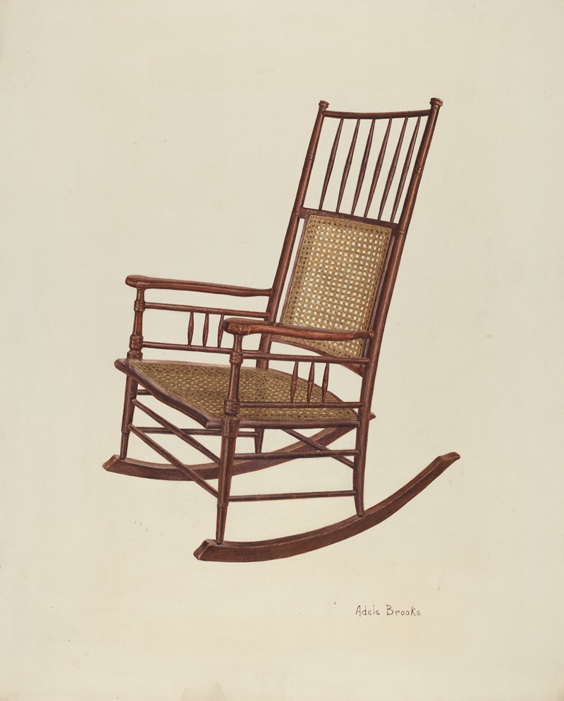 Adele Brooks - Shaker Rocking Chair