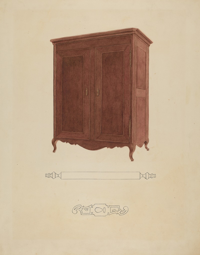 Adele Brooks - Wooden Armoire