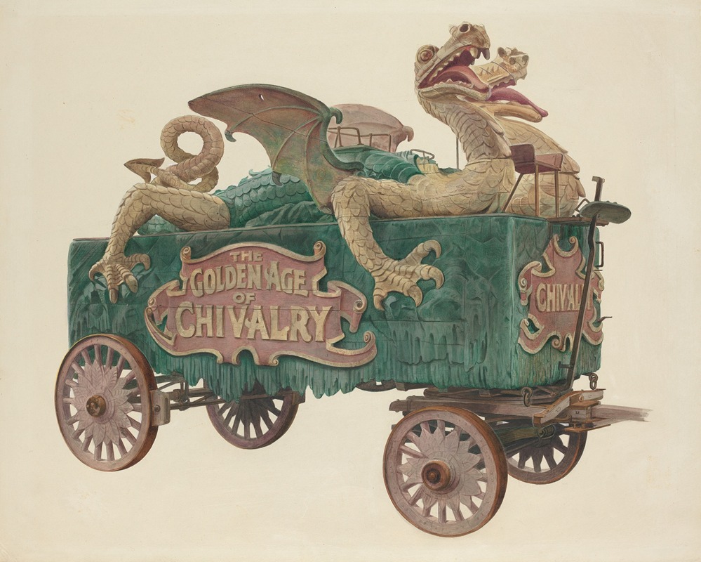 Anonymous - Age of chivalry circus wagon