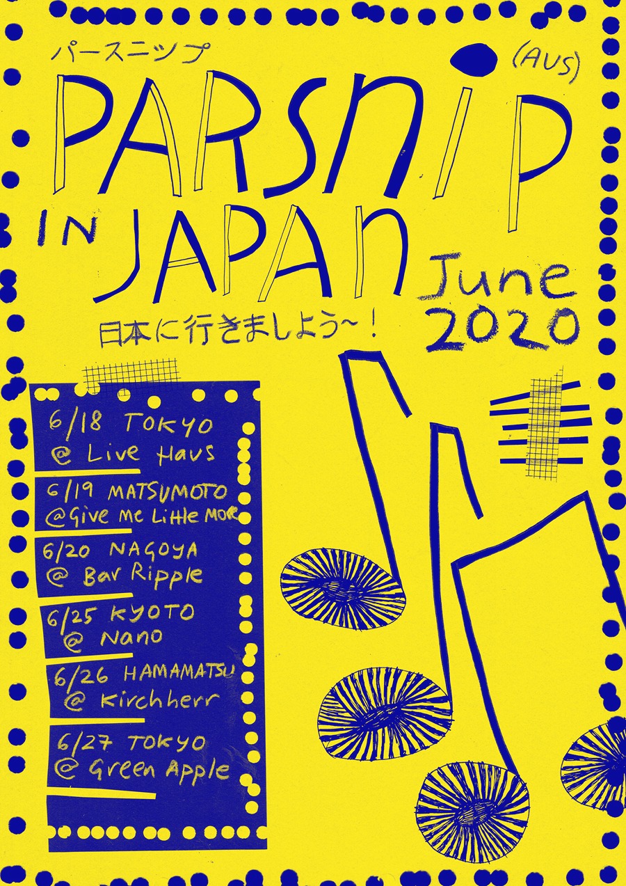 Carolyn Hawkins - Parsnip Japan tour