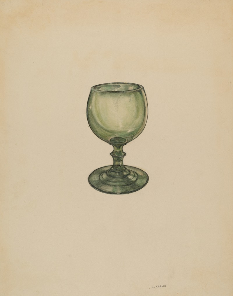 Agnes Karlin - Wine Glass