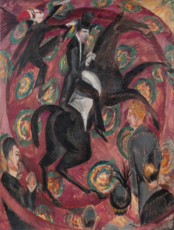Ernst Ludwig Kirchner - Circus Rider