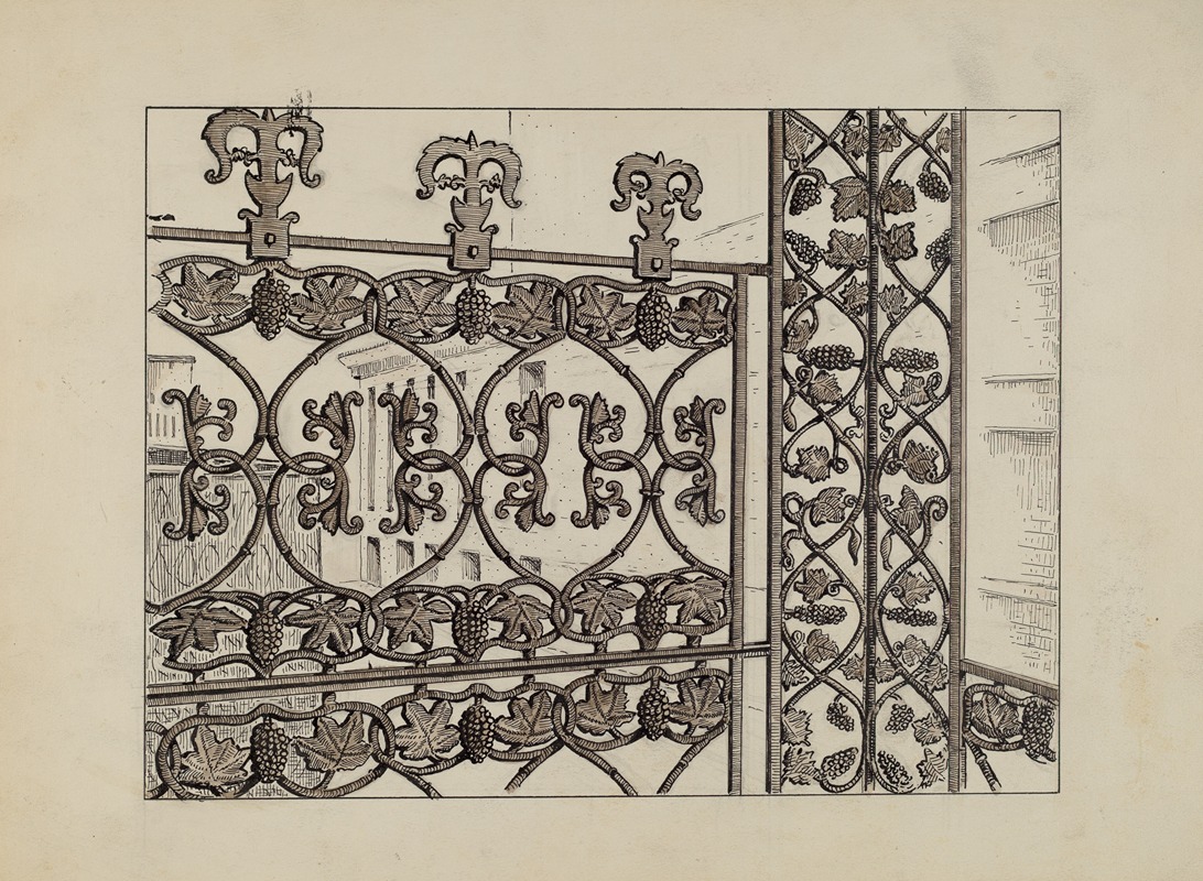 Al Curry - Cast Iron Balcony Rail