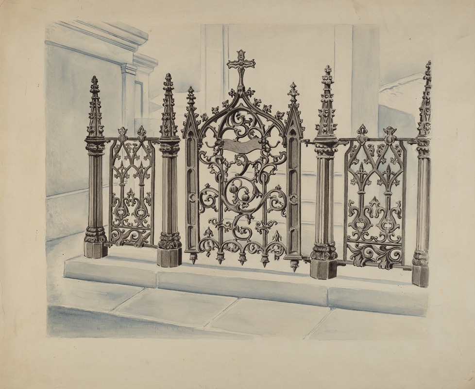 Al Curry - Cast Iron Gate and Fence