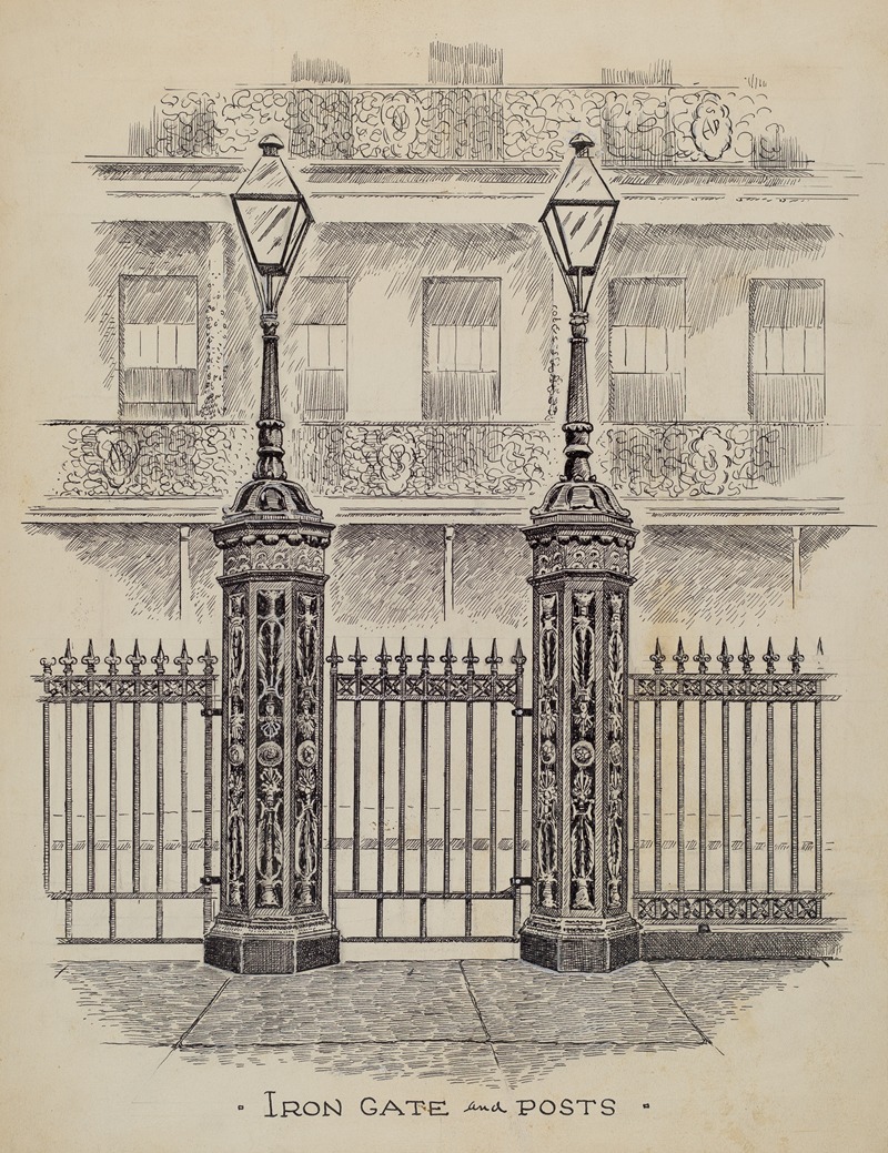 Al Curry - Cast Iron Gate and Fence