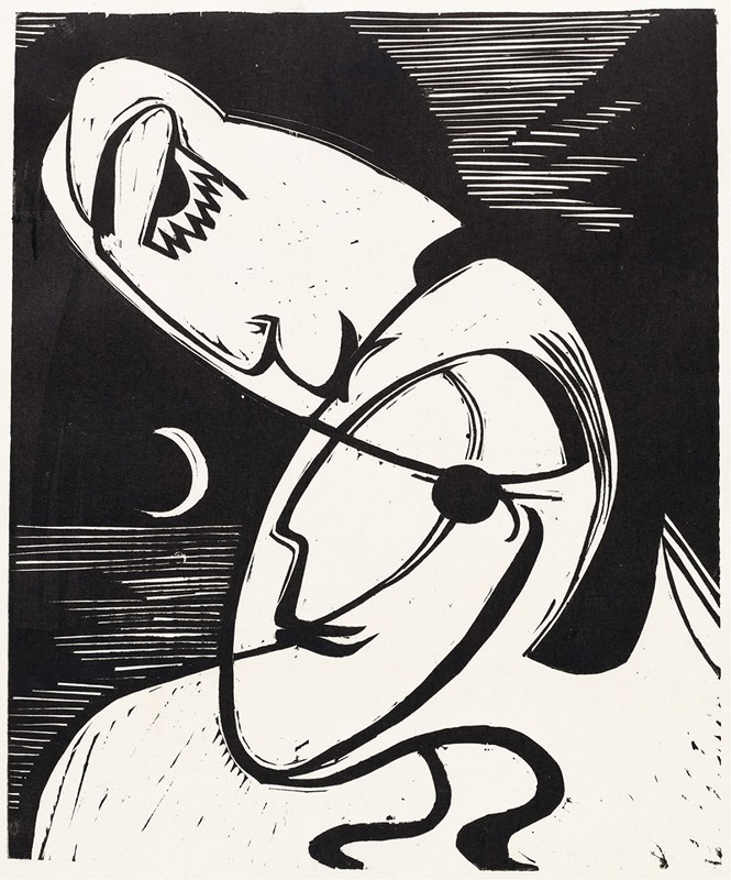 Ernst Ludwig Kirchner - The Kiss