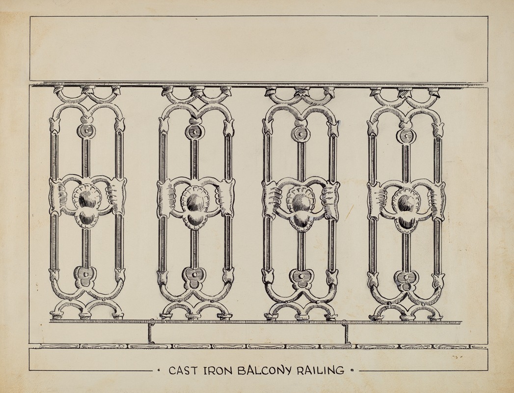 Al Curry - Cast Iron Window Balcony