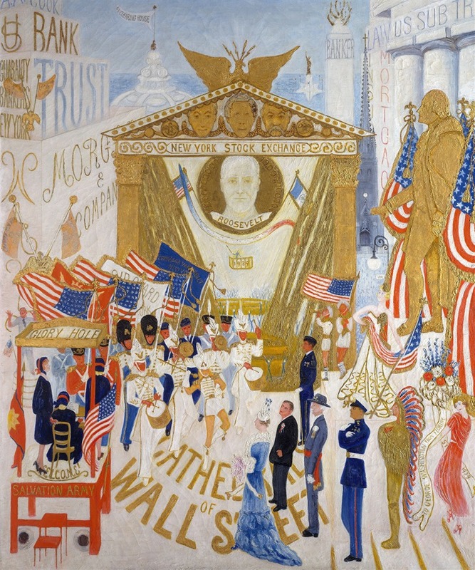 Florine Stettheimer - The Cathedrals of Wall Street