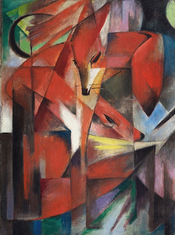 Franz Marc - The Foxes