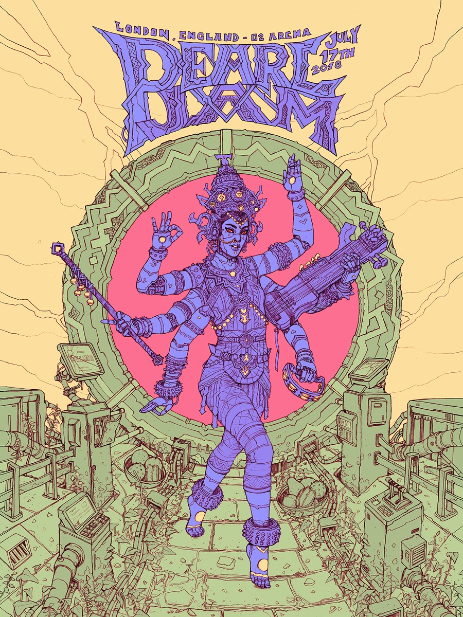 Pearl Jam in Posters: A Gallery of Illustrated Tour Art