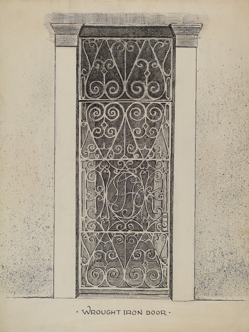 Al Curry - Wrought Iron Door