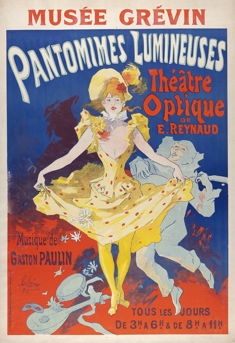 Jules Chéret - Pantomimes lumineuses