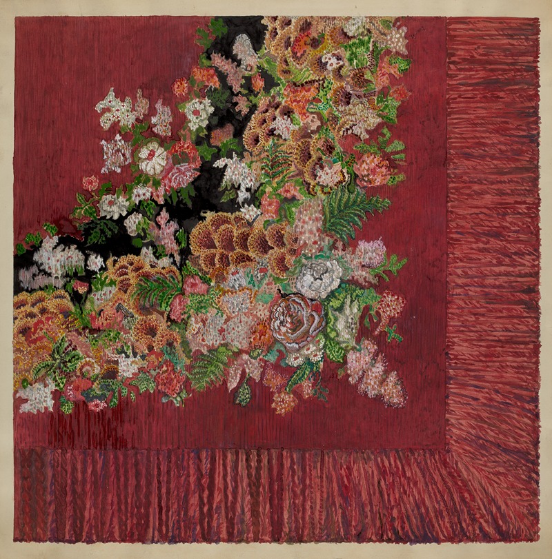 Albert Eyth - Table Cover (Chenille)