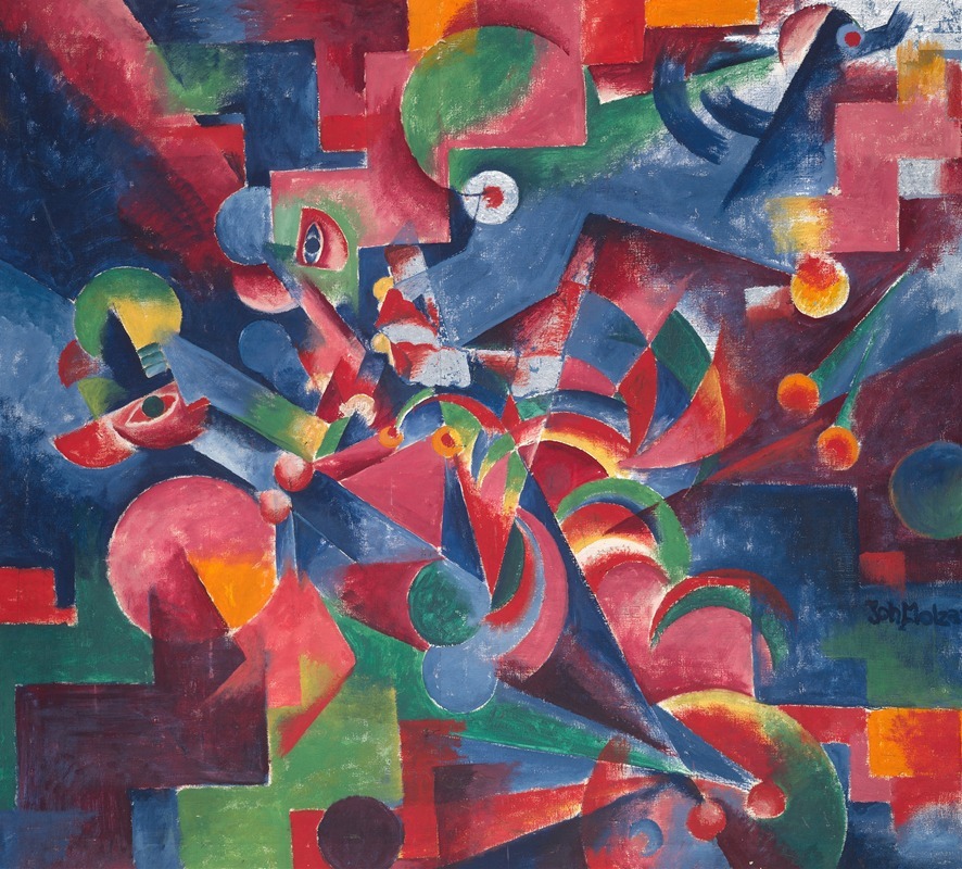 Johannes Molzahn - Happening (Geschehen)