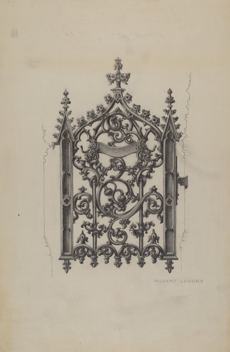 Albert Levone - Cast Iron Gate