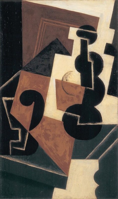 Juan Gris - Glass and Water Bottle