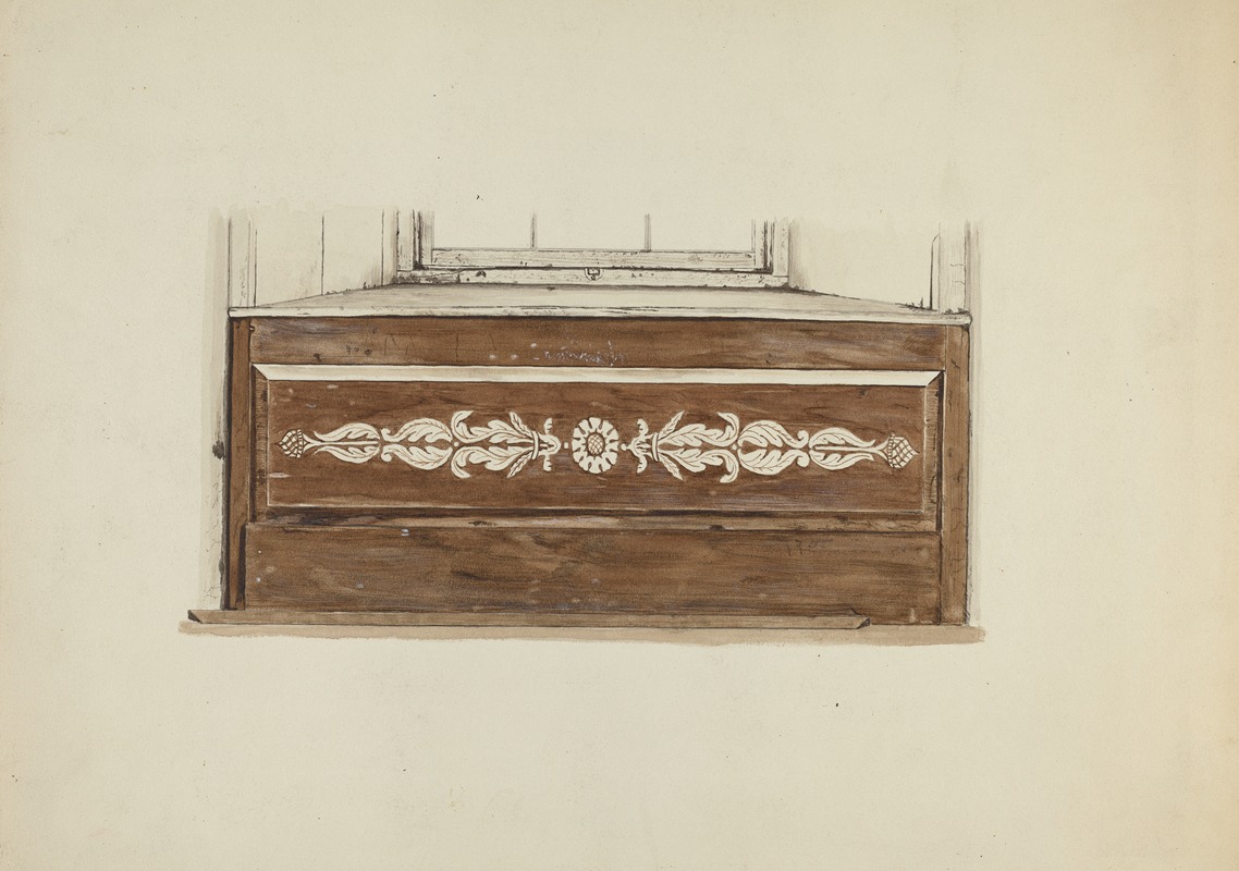 Albert Pratt - Decorative Panel Under Window