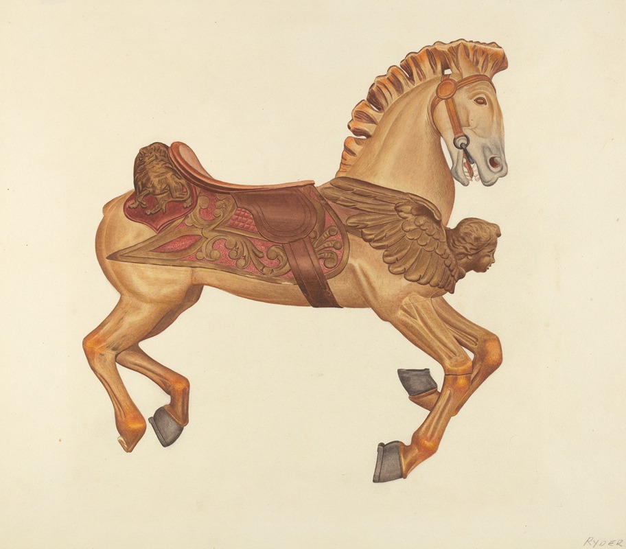 Albert Ryder - Carousel Horse