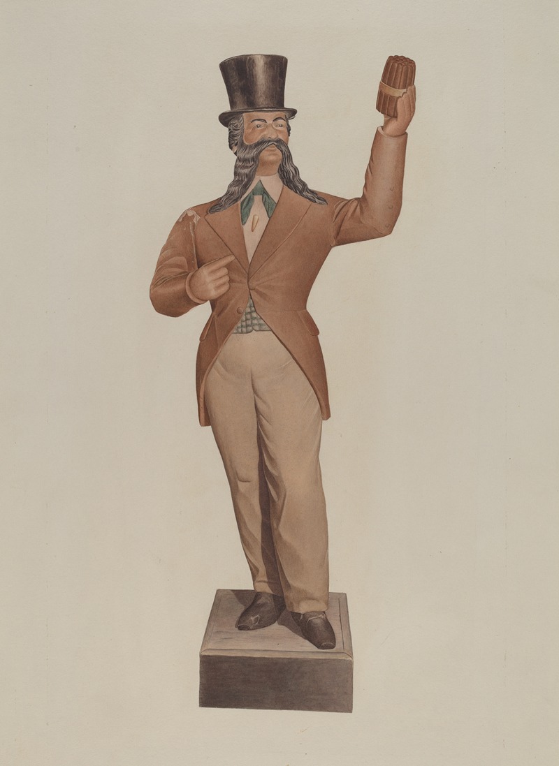 Albert Ryder - Cigar Store Figure