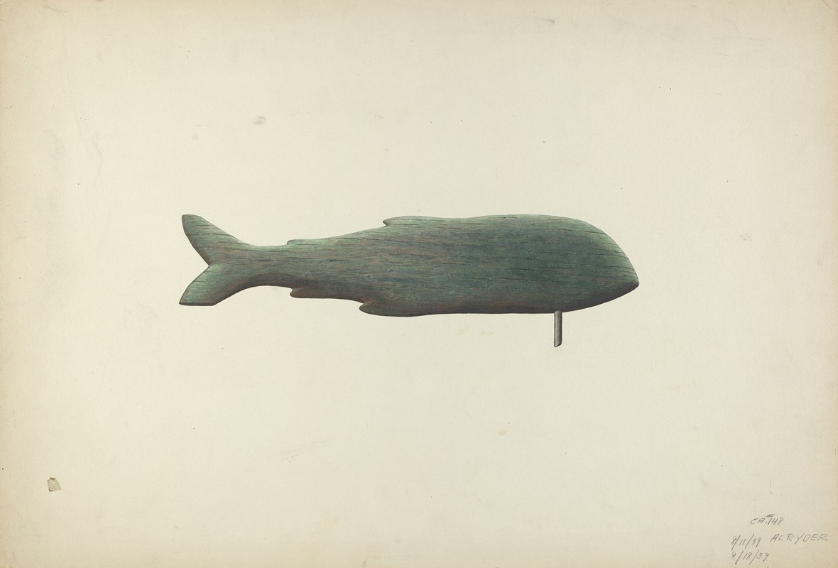 Albert Ryder - Fish Weather Vane