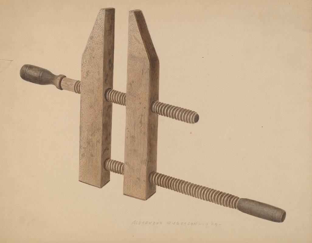 Alexander Anderson - Carpenter’s Clamp