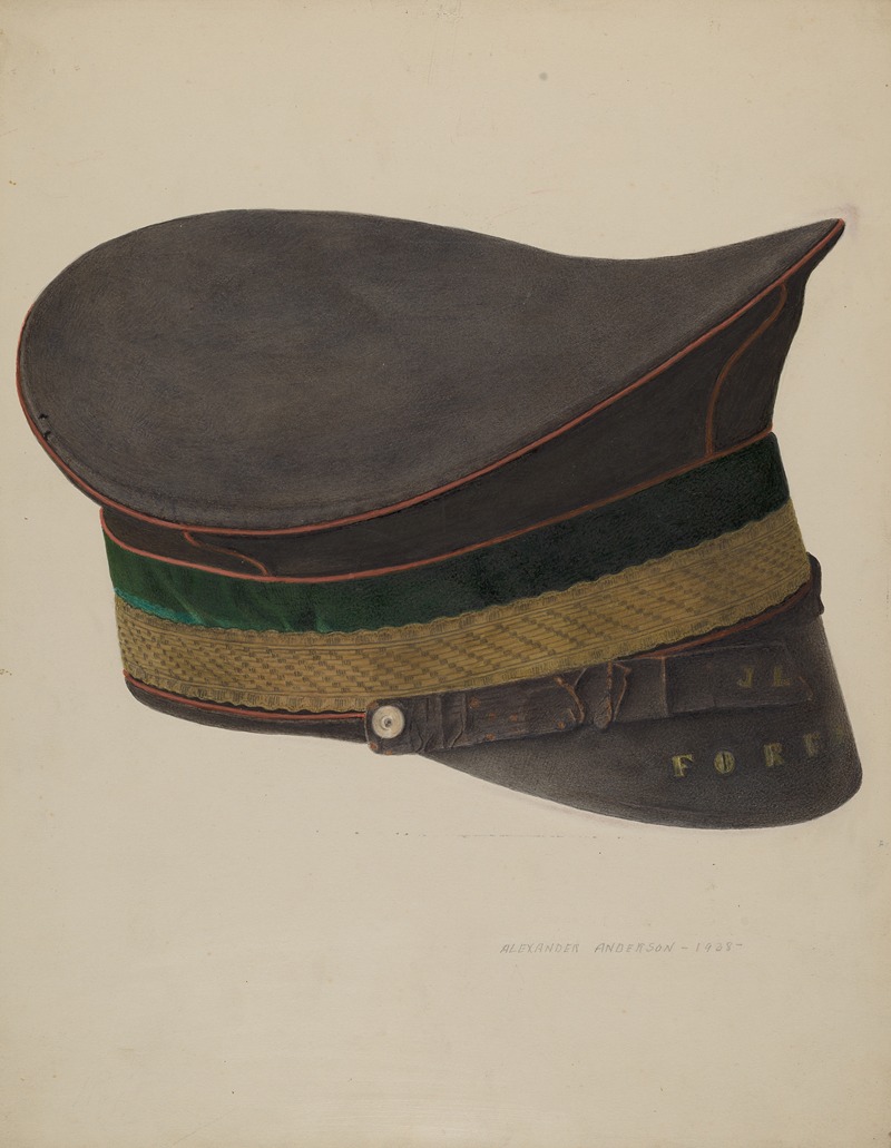 Alexander Anderson - Volunteer Fireman’s Cap