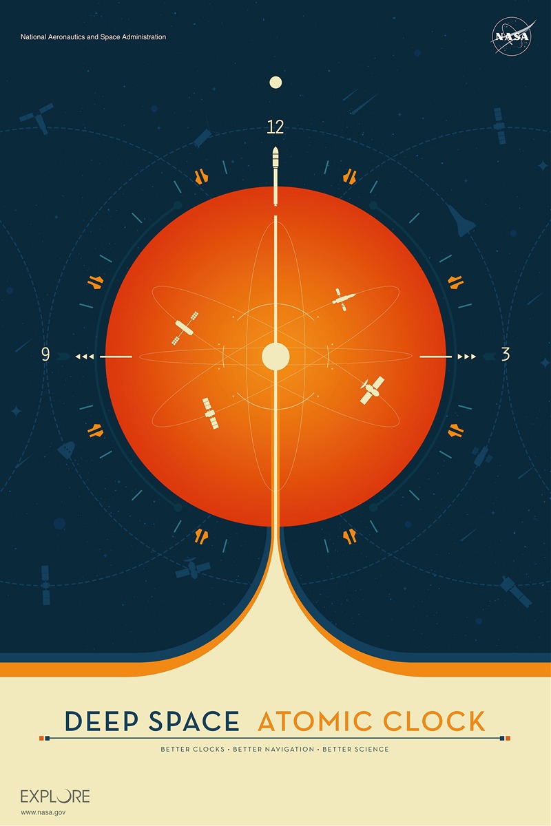 NASA - Deep Space Atomic Clock Orange