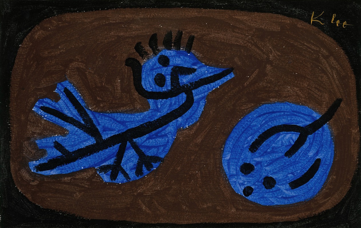 Paul Klee - Blue-Bird-Pumpkin