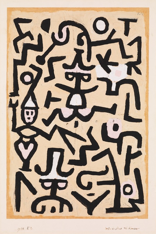 Paul Klee - Comedians’ Handbill
