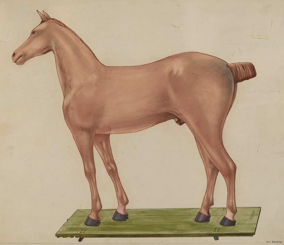 Alf Bruseth - Horse Statue