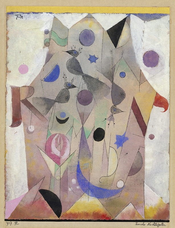 Paul Klee - Persische Nachtigallen (Persian Nightingales)