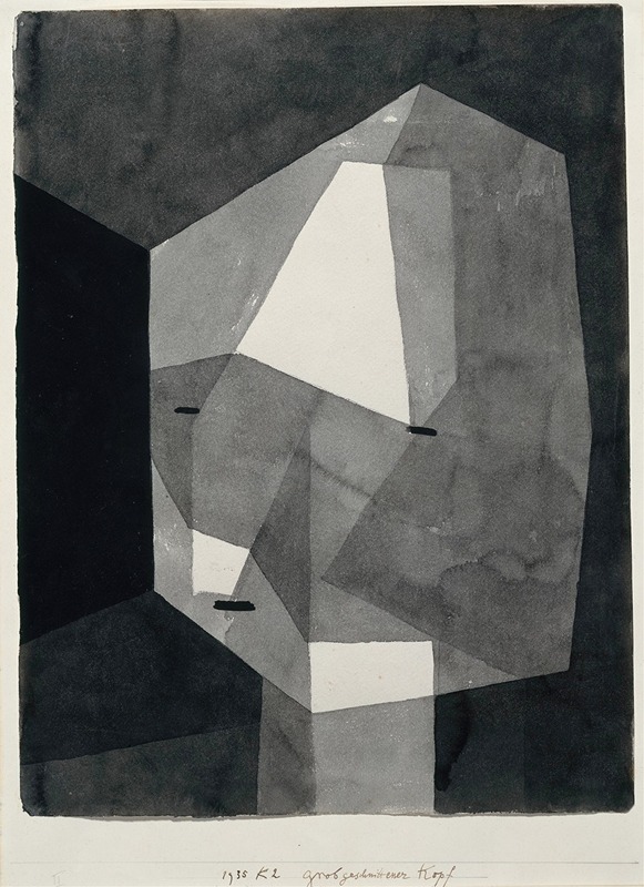 Paul Klee - Rough-Cut Head