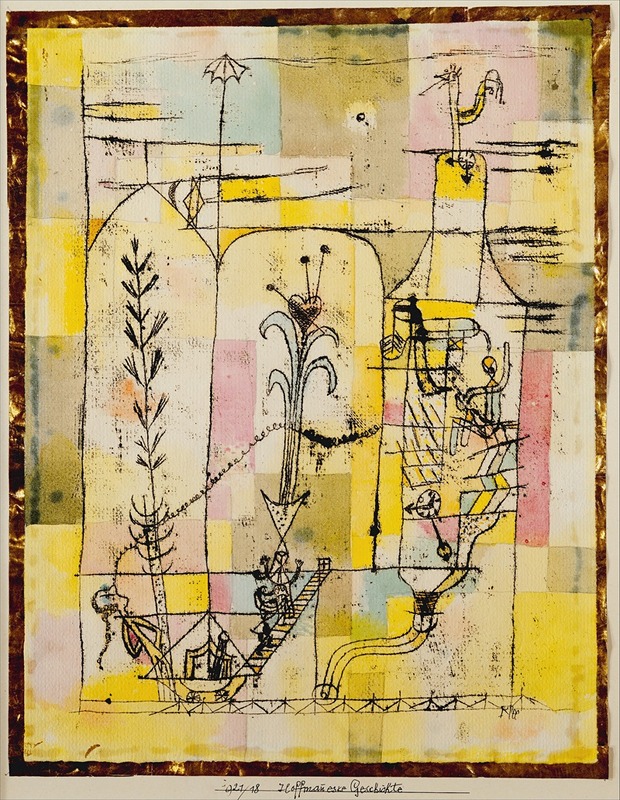 Paul Klee - Tale à la Hoffmann