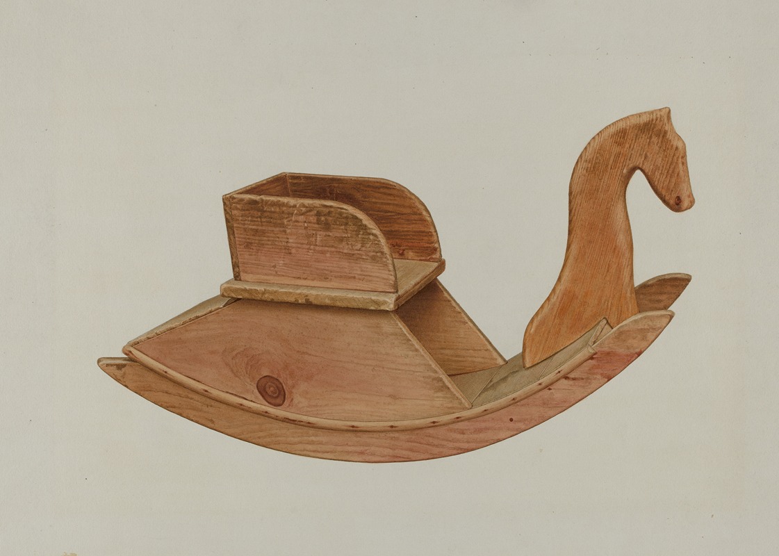 Alfred H. Smith - Child’s Rocking Chair