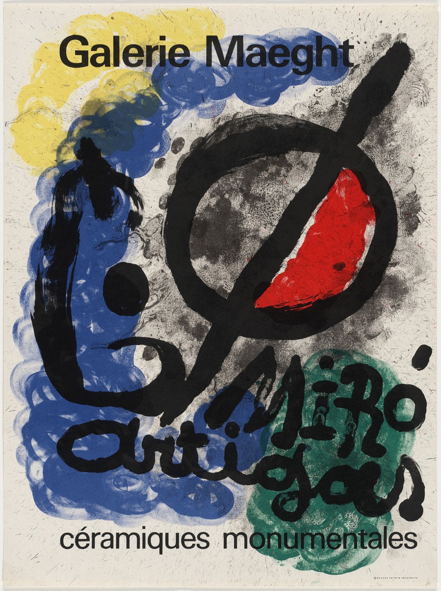Joan Miró - Joan Miró Galerie Maeght, Miró Artigas, Ceramiques Monumentales