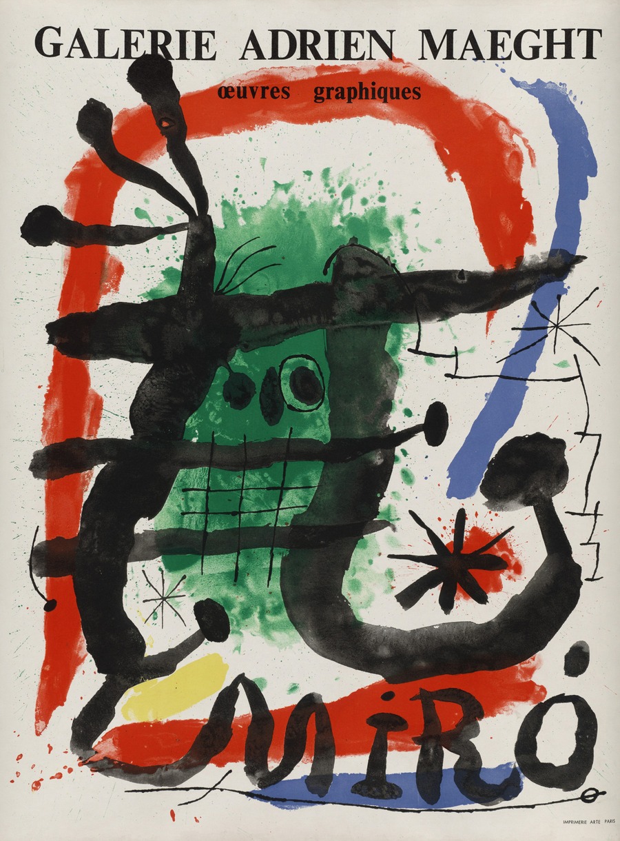 Joan Miró - Miró, Oeuvres Graphique