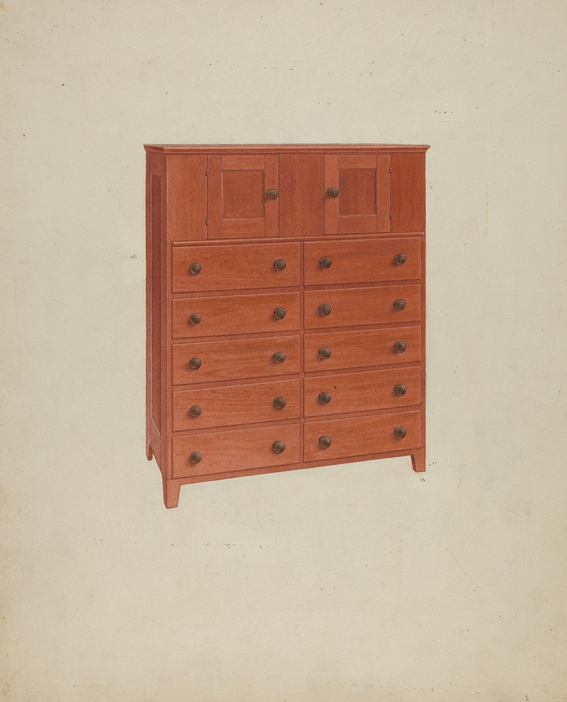 Alfred H. Smith - Shaker Chest of Drawers