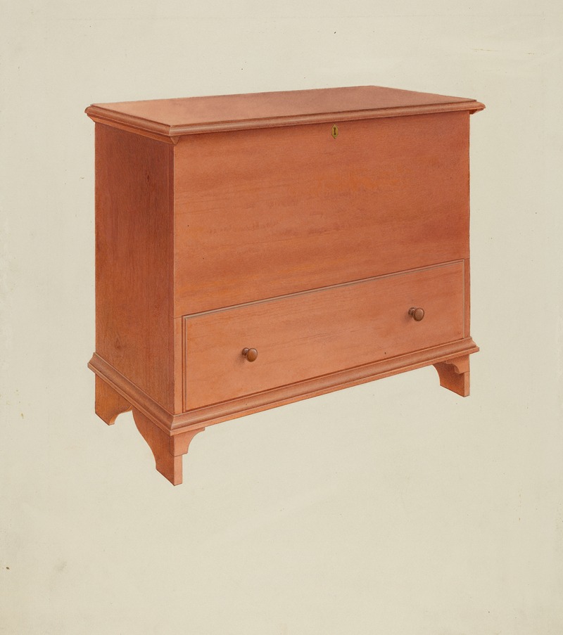 Alfred H. Smith - Shaker Chest with Drawer